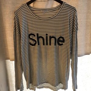 ‘Shine’ long sleeve shirt